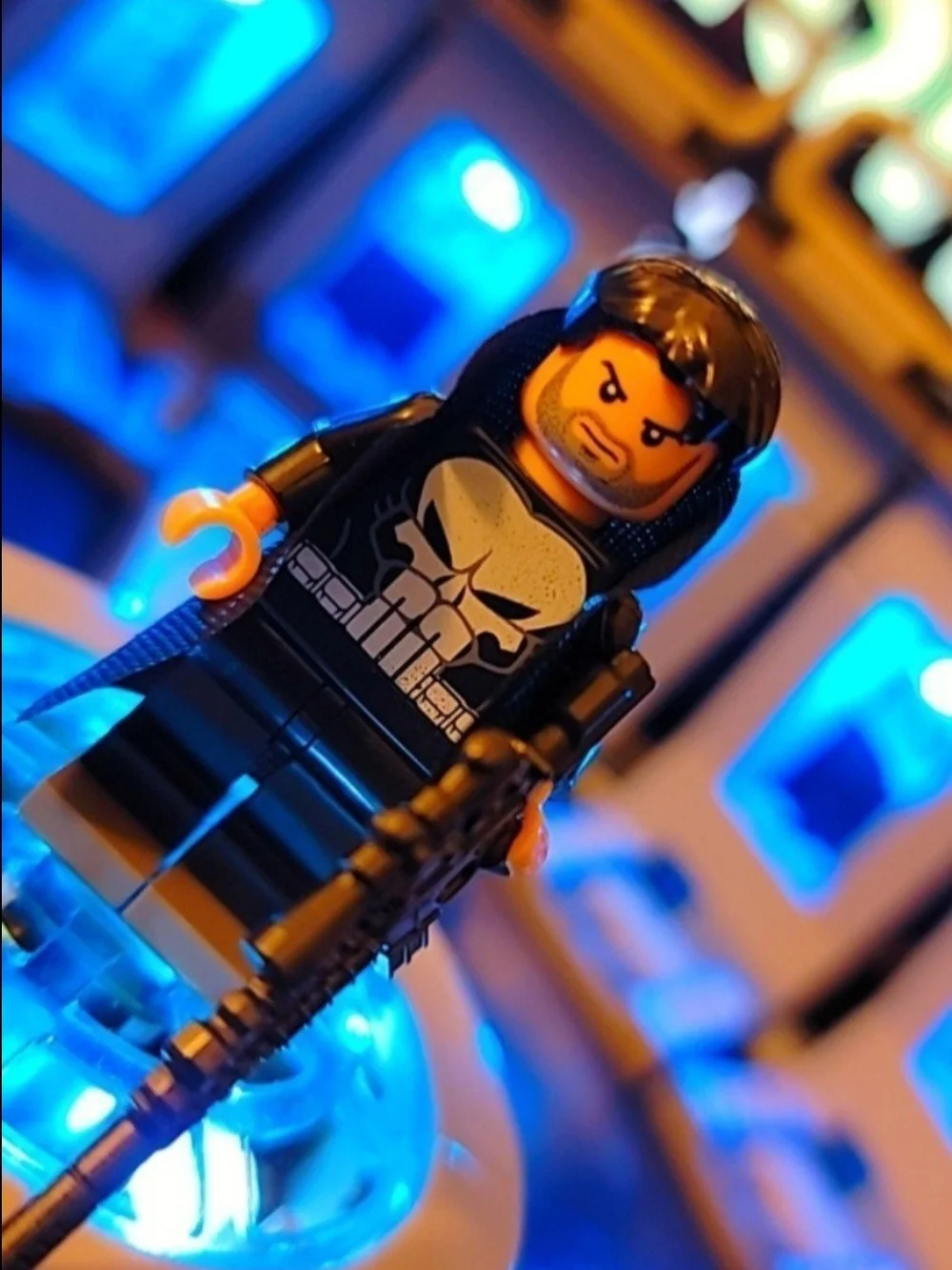 Punisher Minifigure Lego Compatible - Picture 11 of 11